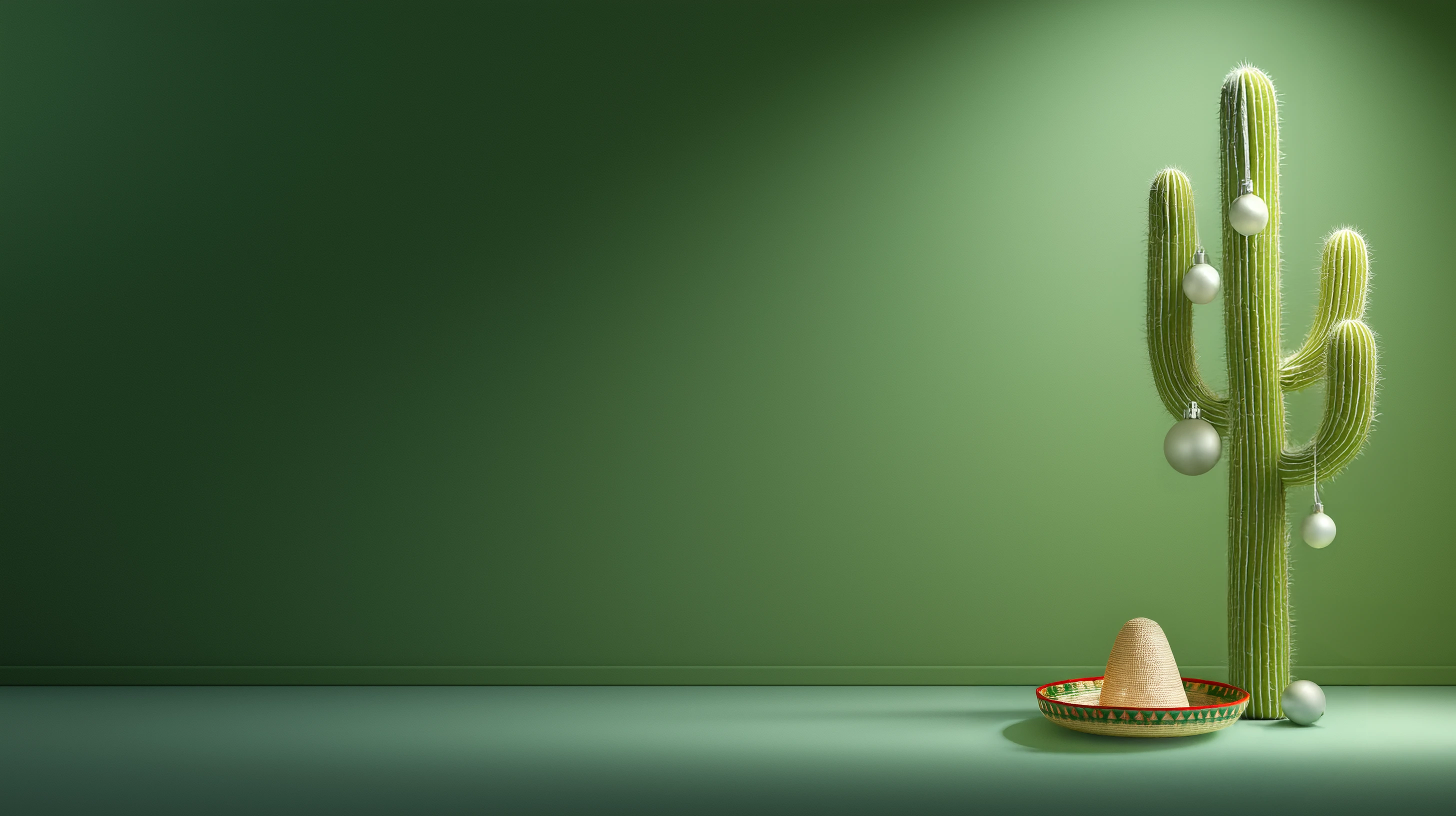 Weihnachtsbild im Mariachi-Stil