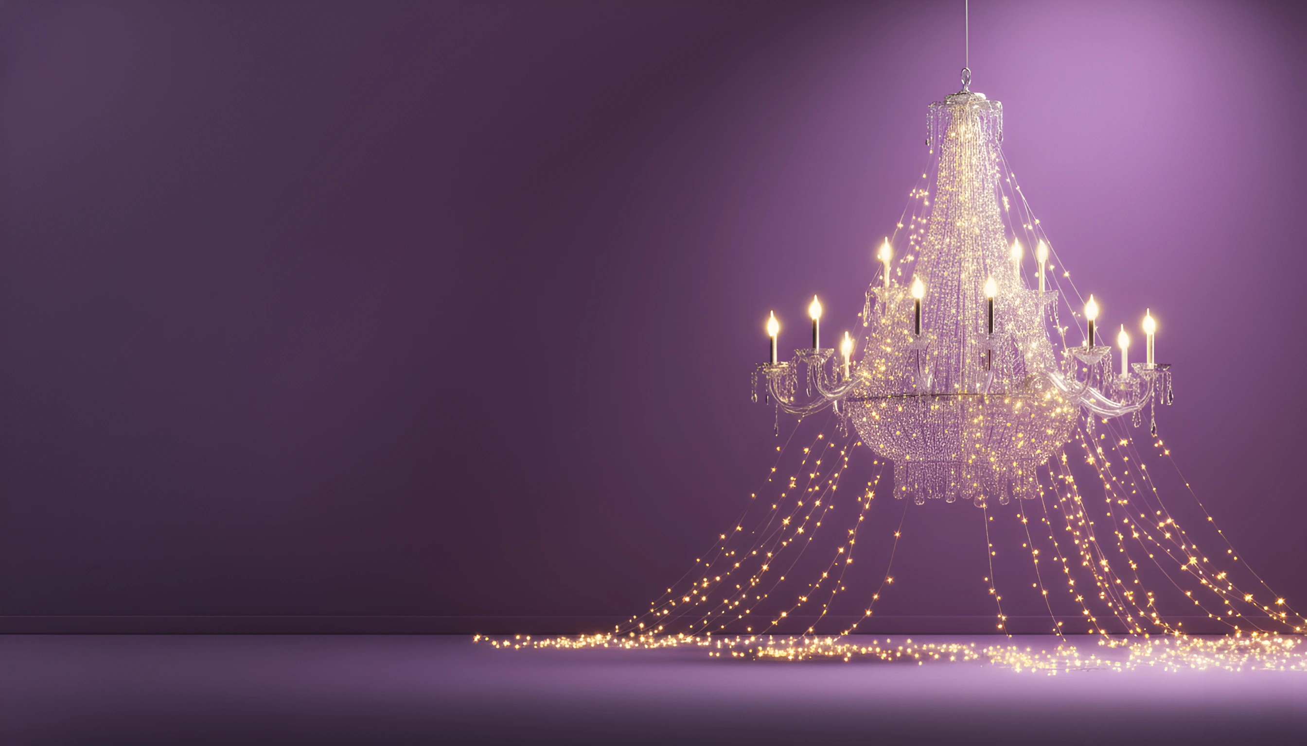 Weihnachtsbild im Opern-Stil